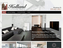 Tablet Screenshot of hollandthread.com